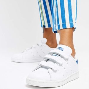 adidas - Stan Smith Velcro Sneakers, Size 7